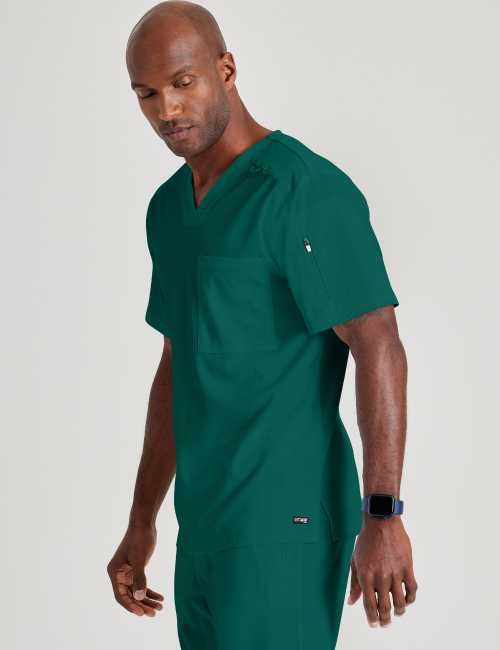 Bata médica para hombre, colección "Grey's Anatomy Stretch" (GRST079-)