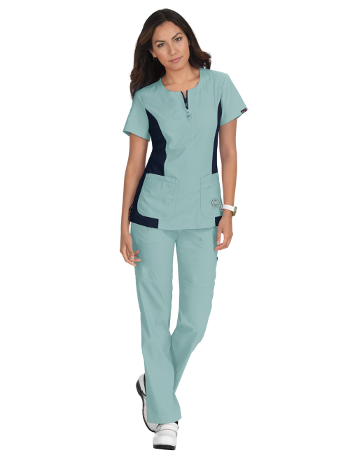 Blouse médicale Femme Koi "Serenity", collection Koi Lite (317-) sage