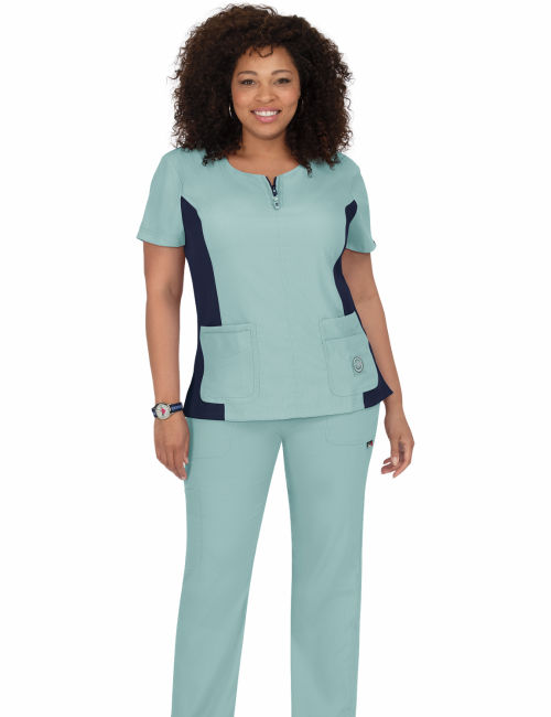 Blouse médicale Femme Koi "Serenity", collection Koi Lite (317-) sage