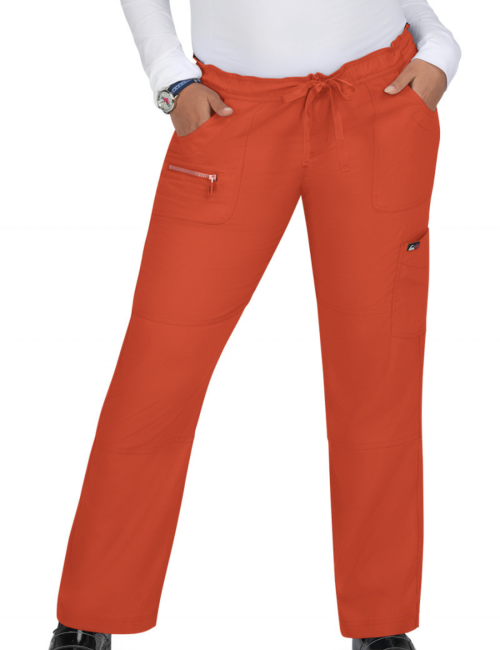 Pantalon médical Femme Koi "Peace", 5 poches Koi Lite (721) Terracotta