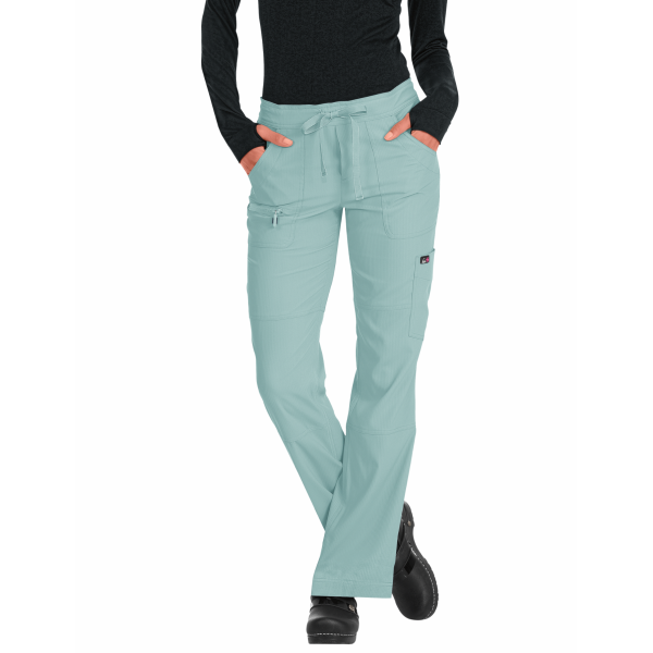 Pantalon médical Femme Koi "Peace", 5 poches Koi Lite (721) Sauge