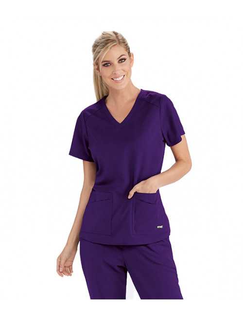 Blouse médicale femme, collection "Grey's Anatomy Stretch" (GRST011-)