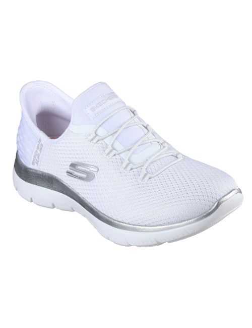 Baskets médicales Femme Skechers Slip-Ins Blanche(150123-WsL)