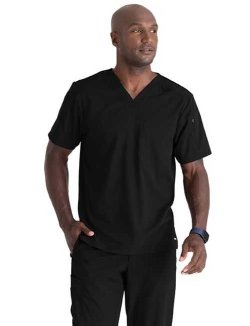 Blouse médicale homme, Grey's Anatomy "Stretch" 1 poche (GRST079)