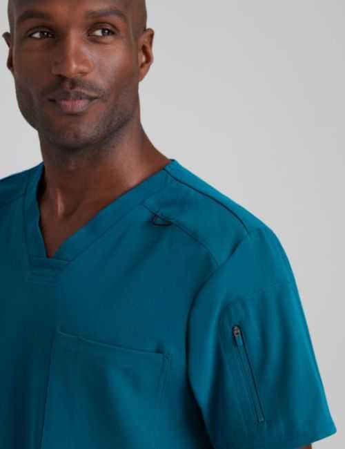 Blouse médicale homme, Grey's Anatomy "Stretch" 1 poche (GRST079)