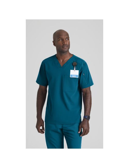 Blouse médicale homme, Grey's Anatomy "Stretch" 1 poche (GRST079)