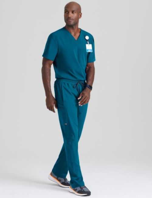 Blouse médicale homme, Grey's Anatomy "Stretch" 1 poche (GRST079)