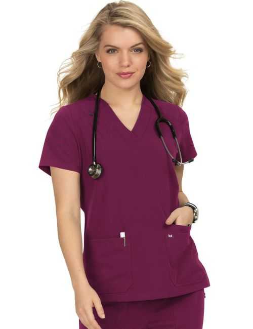 Blouse médicale Femme Koi "Hustle and Heart", collection Koi Next Gen (1019)