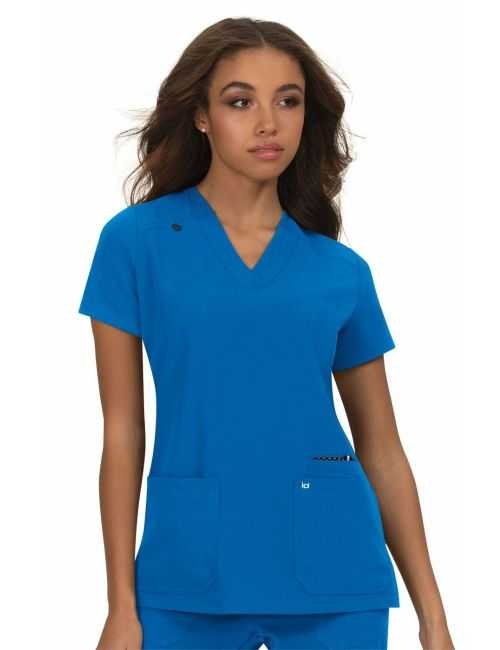 Blouse médicale Femme Koi "Hustle and Heart", 2 poches Koi Next Gen (1019)