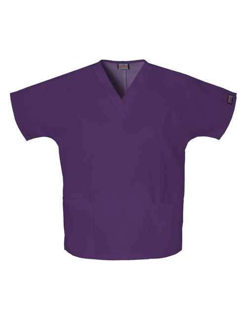 Blouse médicale Homme, 2 poches, Cherokee Workwear Originals (4700) aubergine vue produit