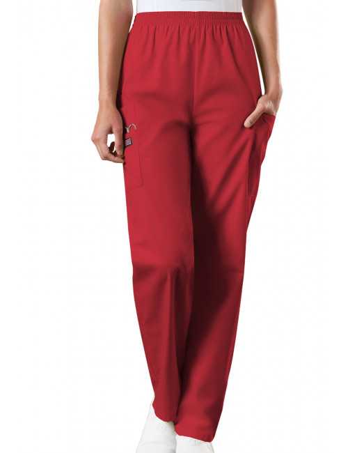 Pantalon médical élastique Unisexe, Cherokee Workwear Originals (4200) rouge