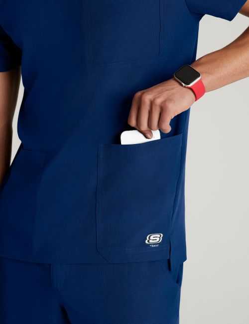 Medical gown man, collection "Skechers" (SK0112)