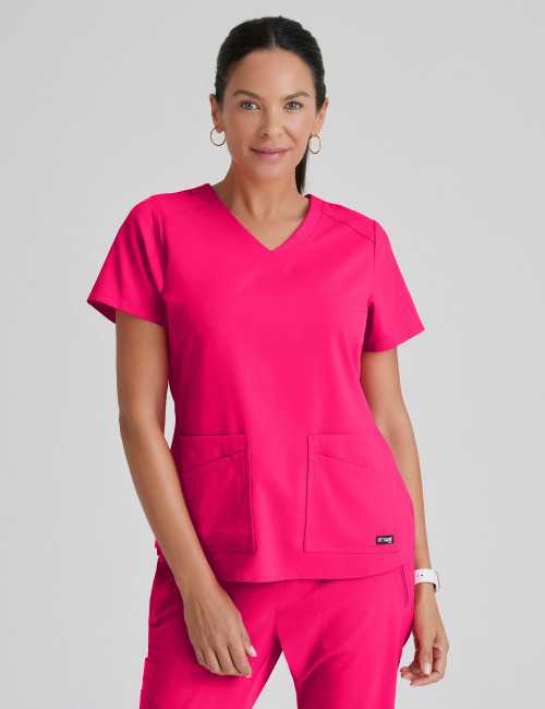 Blouse médicale femme, Grey's Anatomy "Stretch" 2 poches (GRST011)