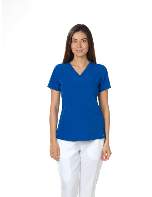 Blouse médicale Femme, Barco One (5105) bleu royal ensemble