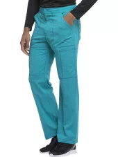 Pantalon médical homme Dickies, collection "Dynamix" (DK110) teal blue droite